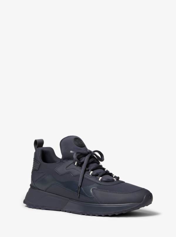 Panske Tenisky Michael Kors Theo Sport Scuba Indigo - Topanky Michael Kors Akcia | YDRXJ-4820
